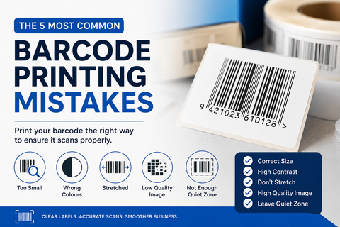 The 5 Most Common Barcode Printing Mistakes