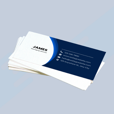 Business Card Pile
