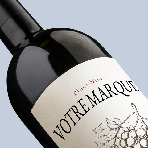 Premium Textured Wine Labels with  Chill Grade